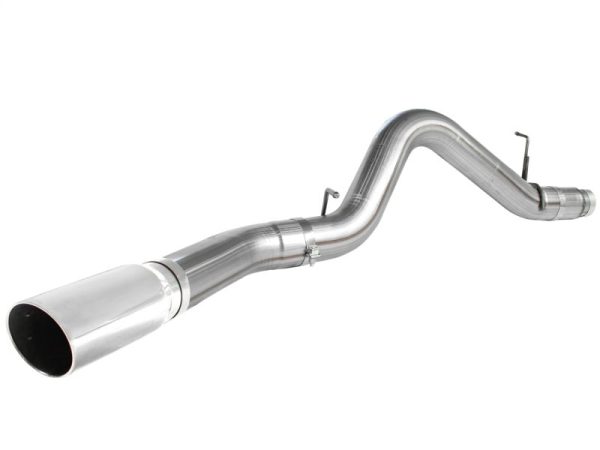 aFe MACHForce XP Exhaust 5in DPF-Back SS 11-13 GM Diesel Trucks V8-6.6L (td) (LML) (Pol Tip) Supply - Image 2