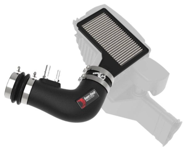 aFe Super Stock Induction System Pro Dry S Media 15-17 Ford Mustang V6-3.7L Hot on Sale - Image 4