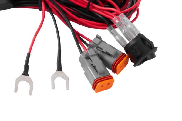 Diode Dynamics Light Duty Dual Output Light Bar Wiring Harness Online now - Image 3
