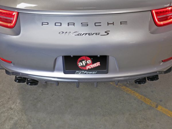 aFe MACH Force-Xp 12-16 Porsche 911 3in to 2.5in 304 SS Cat-Back Exhaust (Excludes Turbo Models) Discount - Image 2