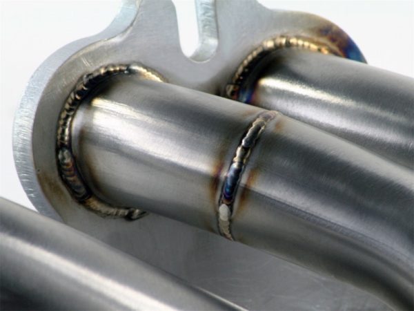 aFe Twisted Steel Header SS-409 HDR Jeep Wrangler TJ 00-06 I6-4.0L Online Sale - Image 2