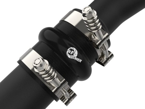 aFe Bladerunner Intercoolers I C Tubes Hot Cold 2021+ Ford F-150 V6-2.7L (tt) - Black Online Hot Sale - Image 3