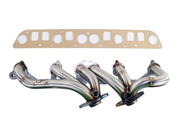 aFe Twisted Steel Header SS-409 HDR Jeep Wrangler TJ 00-06 I6-4.0L Online Sale - Image 4