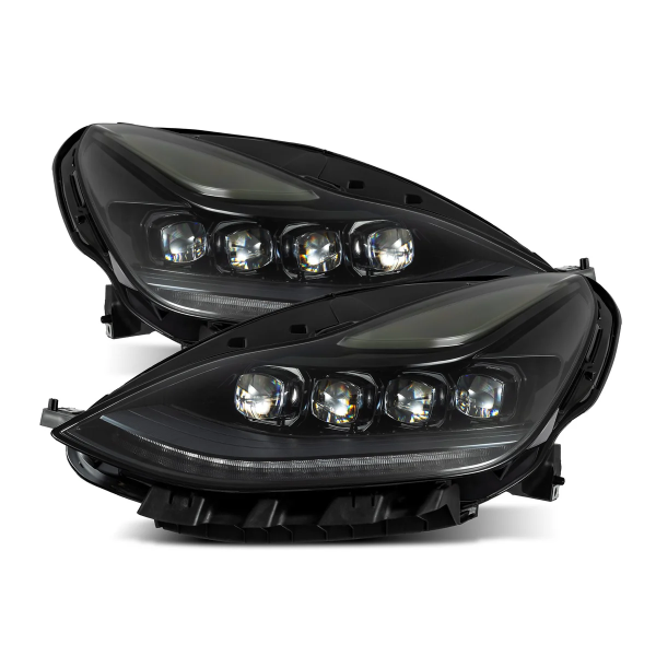 AlphaRex NOVA-Series LED Projector Headlights ALPHA Black For 17-23 Tesla Model 3   20-24 Model Y Online Hot Sale