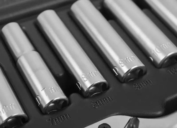 Schwaben 26 Pc 1 4  Dr. Metric Socket Set for EV Owners For Cheap - Image 5