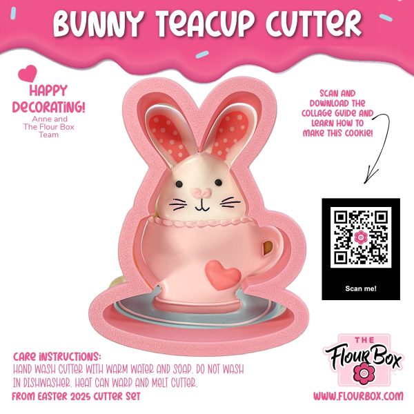 Bunny Teacup Cookie Cutter Online - Image 4