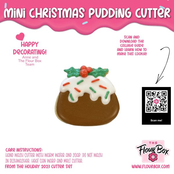Mini Christmas Pudding Cookie Cutter Online - Image 3