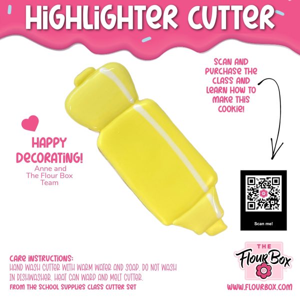 Highlighter Cookie Cutter on Sale - Image 2