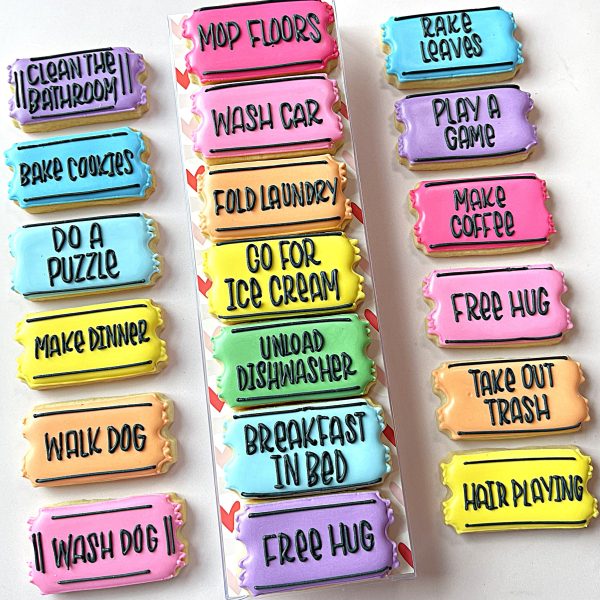 Mini Coupon Ticket Cookie Cutter Sale