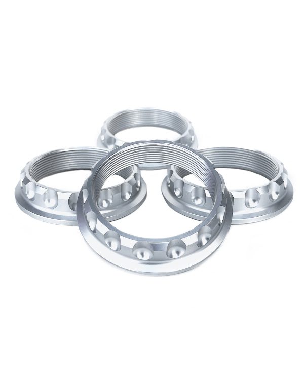 Super Touring Tech Nut Set _ Anodized Silver Online