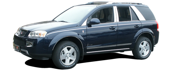QAA Chrome License Plate Bezels For 2003-2007 Saturn Vue - 4-door SUV Online Hot Sale - Image 2