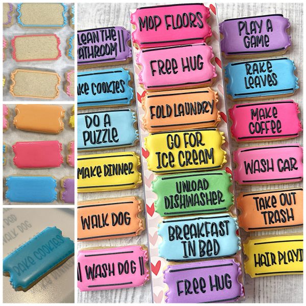 Mini Coupon Ticket Cookie Cutter Sale - Image 2