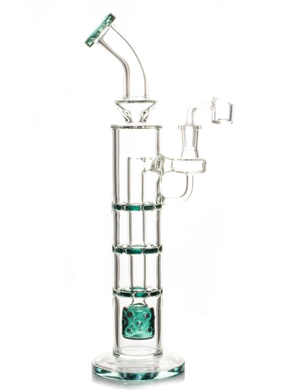 Triple Disc Barrel Dab Rig Sale - Image 2