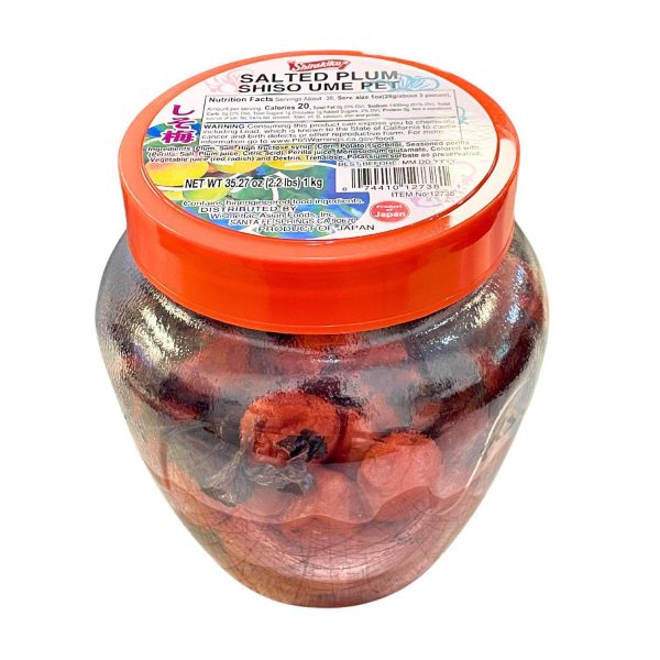 SHIRAKIKU UMEBOSHI SHISO UME IN JAR 35.27OZ 1KG Online Hot Sale
