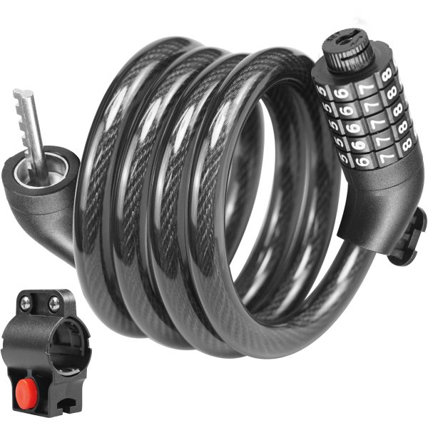 S3 High Security 5-Digit Resettable Combination Bicycle Lock For Cheap - Image 4