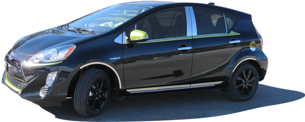 QAA Chrome License Plate Bar Trim For 2012-2019 Toyota Prius C - 4-door Hatchback Online Sale - Image 4