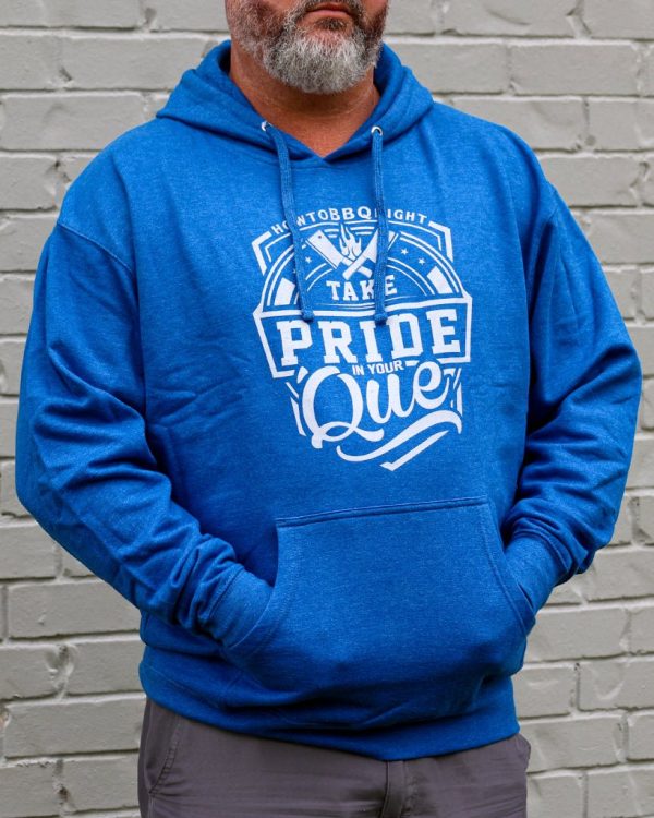 HowToBBQRight Take Pride Hoodie - Heather Royal Online Hot Sale