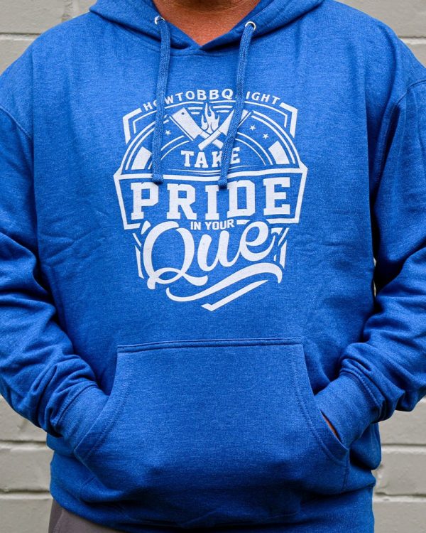HowToBBQRight Take Pride Hoodie - Heather Royal Online Hot Sale - Image 3