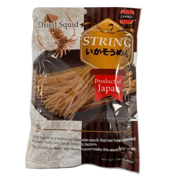 JB DRIED SQUID STRING IKASOMEN 1.94 55G Fashion