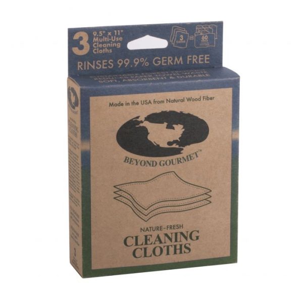 Compostable Cleaning Cloth 3-Pack For Discount - Image 2