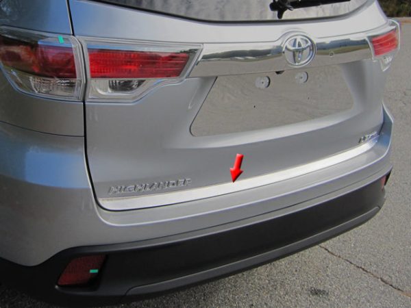 QAA Chrome Rear Deck Trim For 2014-2019 Toyota Highlander - 4-door SUV on Sale