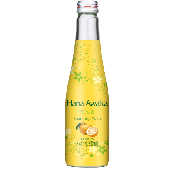 HANA AWAKA SPARKLING YUZU SAKE For Discount