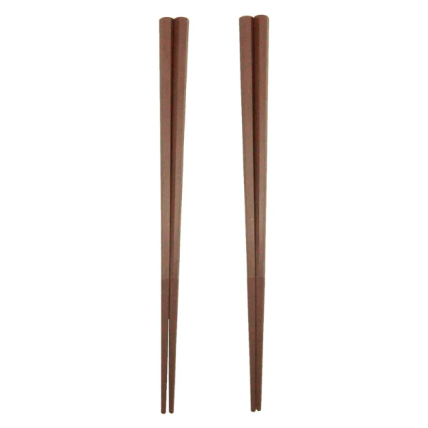 HEAT RESISTAND HEXAGONAL CHOPSTICKS REDDISH BROWN 2SET Online