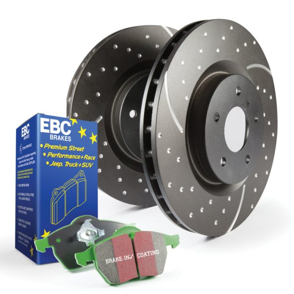 EBC S10 Kits Greenstuff Pads and GD Rotors For Discount