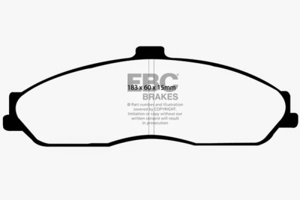 EBC 03-04 Cadillac XLR 4.6 Bluestuff Front Brake Pads Discount