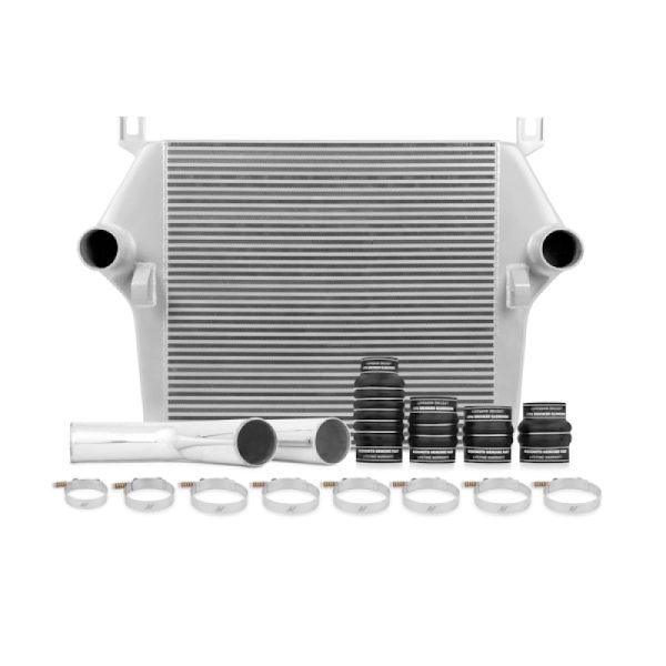 Mishimoto 03-07 Dodge 5.9L Cummins Intercooler Kit w  Pipes (Silver) on Sale