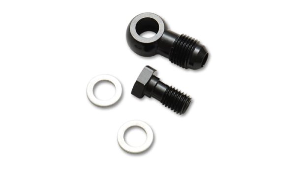 Vibrant -4AN Male Banjo Fitting 12mm x 1.0 Metric Aluminum + 2 Washers Sale
