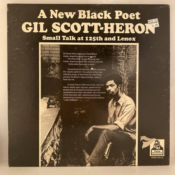 Gil Scott-Heron – Small Talk At 125th And Lenox LP USED VG+ VG+ 1970 Pressing For Sale