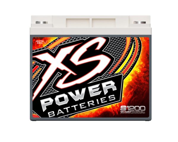 XS Power S1200  -  XS Power Batteries 12V AGM S Series Batteries - Automotive Terminals Included 2600 Max Amps Sale