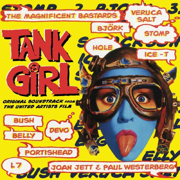 Tank Girl OST LP NEW YELLOW VINYL Fashion