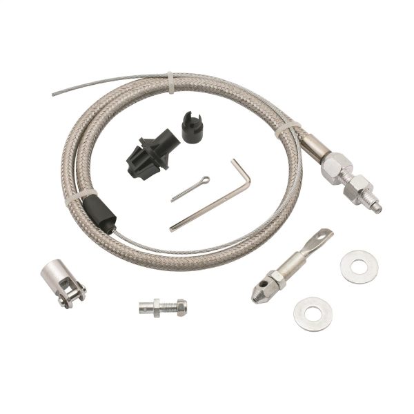 Mr Gasket 5657  -  Mr. Gasket Steel Braided Thrott Cable Kit Discount